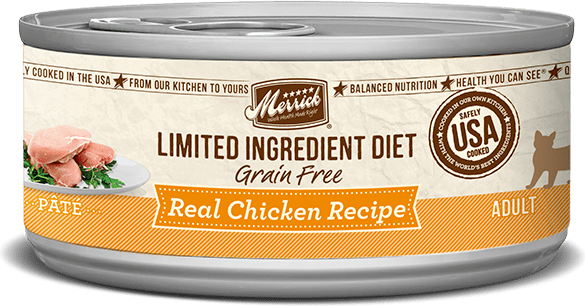 Merrick Limited Ingredient Diet Grain Free Real Chicken Recipe Pate